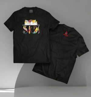 মেটাল হাফ স্লিভ টি-শার্ট